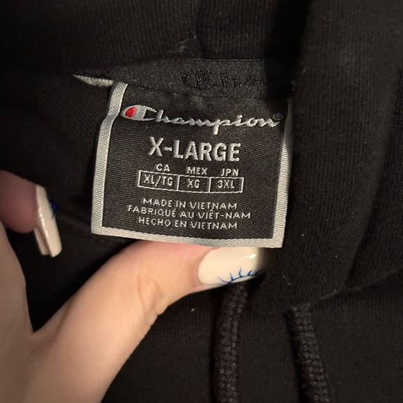 CHAMPION Super Fleece 2.0 Behind The Label 1919 Hoodie Sweatshirt Mens size XL - Picture 2 of 3